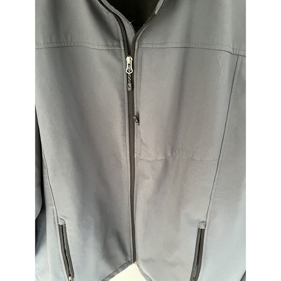 Swiss Tech Mens 2XL (50-52) Rain Resistant Soft Shell Jacket Utility Workwear - Picture 3 of 9